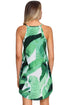 Blooming Print Sleeveless Dress